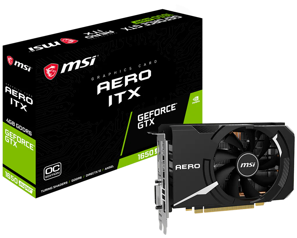 MSI GeForce GTX 1650 SUPER AERO ITX OC